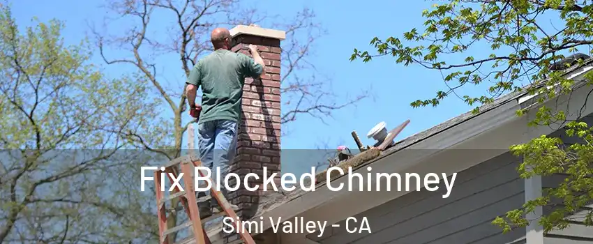 Fix Blocked Chimney Simi Valley - CA