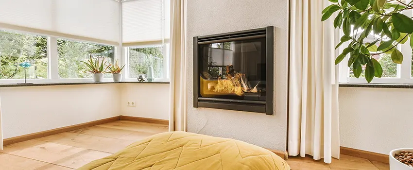 Residential Fireplace Ceramic Glass Installation in Simi Valley, CA