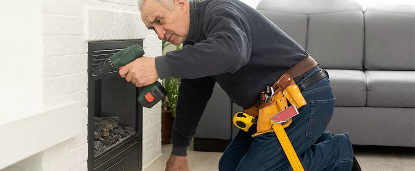 New Indoor Fireplace Installation in Simi Valley, California