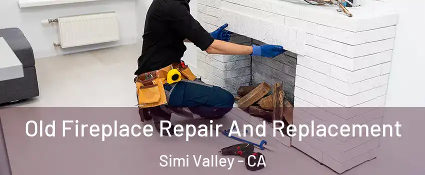 Old Fireplace Repair And Replacement Simi Valley - CA